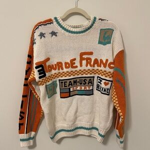 No! Jeans Tour De France Crewneck Sweater